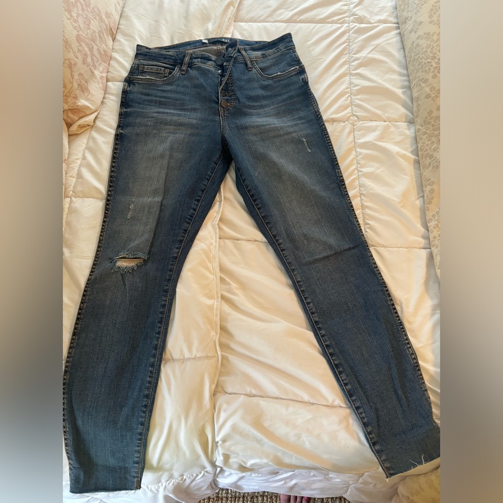 KUT from the Kloth Donna Fab Ab Ankle Skinny jeans
